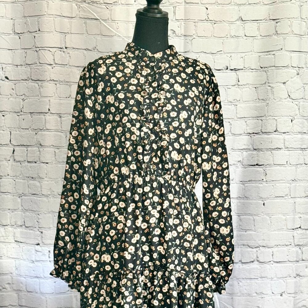 Hayden Los Angeles Floral Maxi Dress Size L